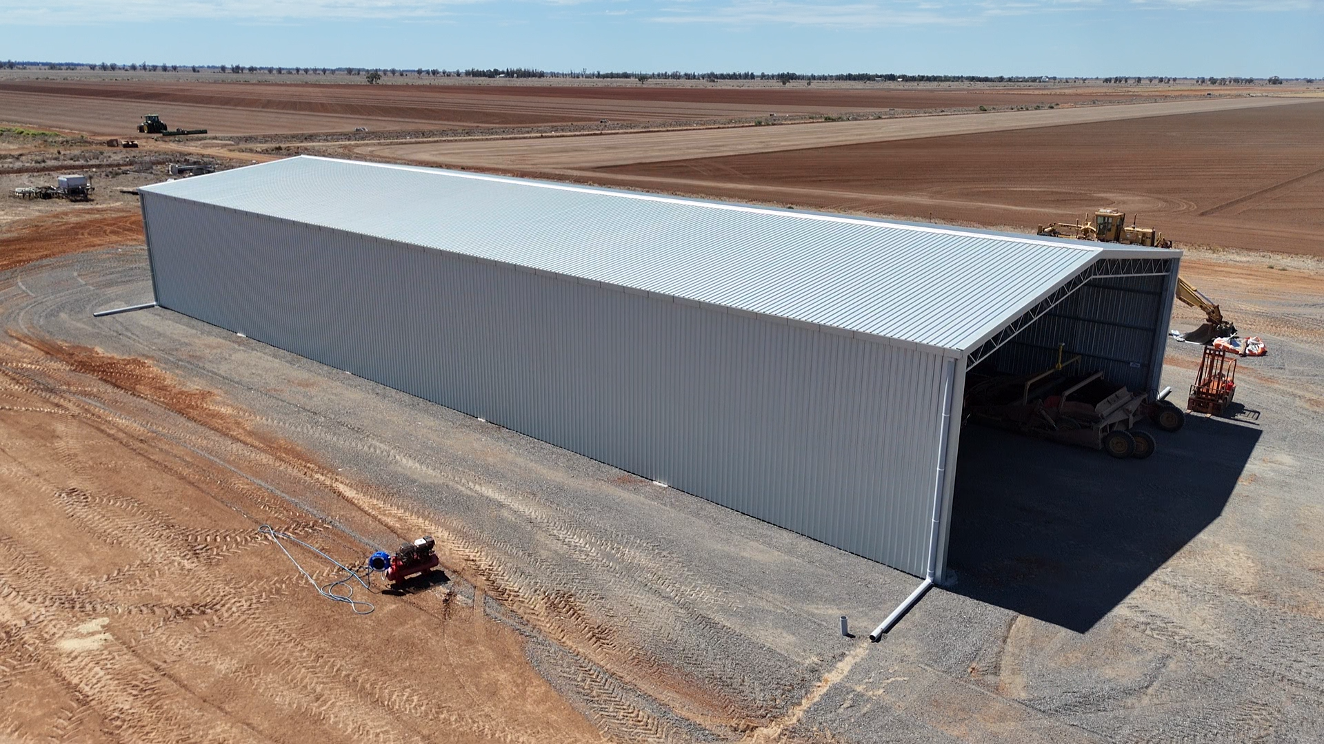 Industrial roofing project