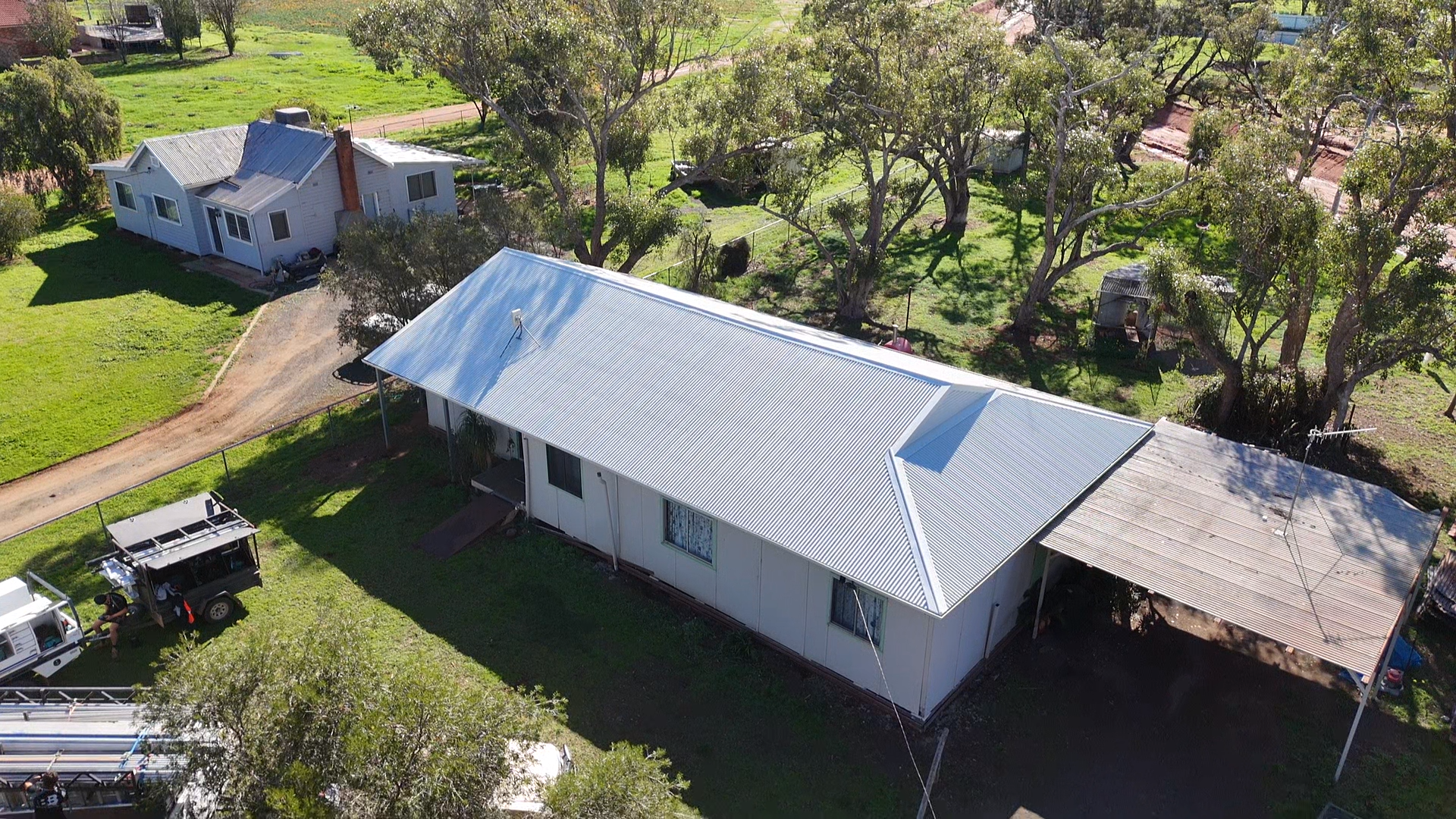 Residential roof replacement project