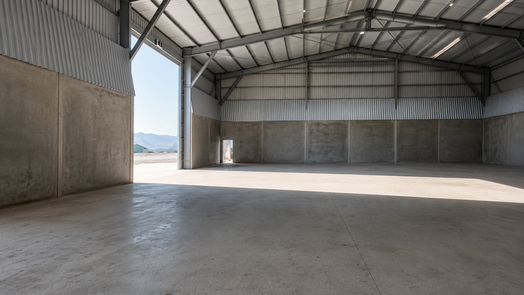 Custom steel shed and structure