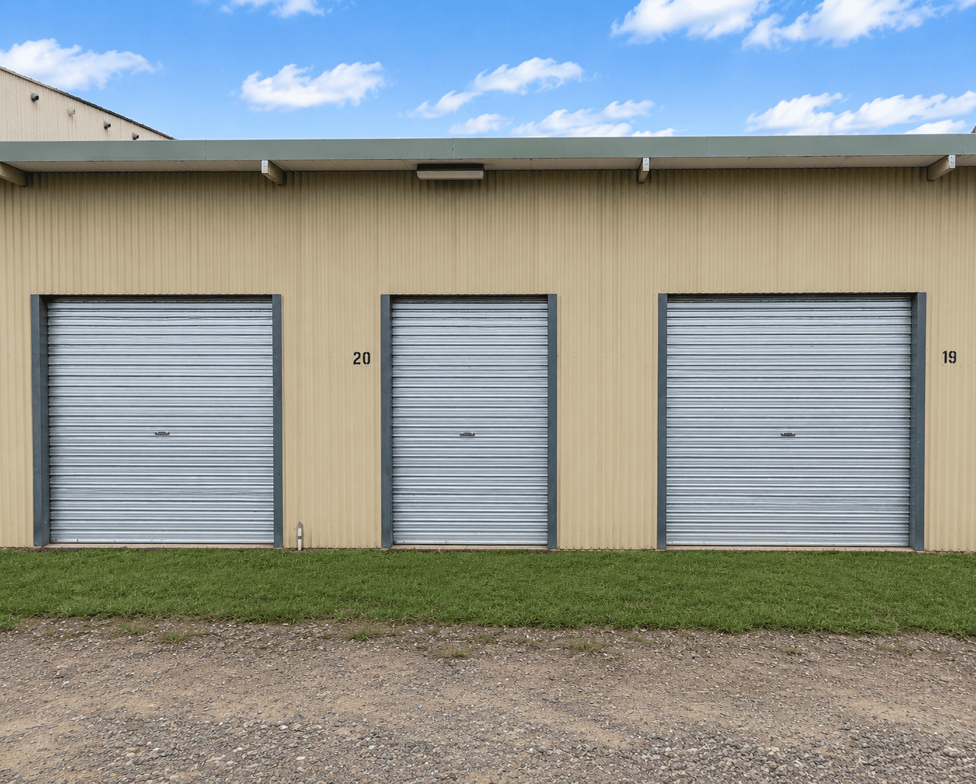 Roller door replacement — after
