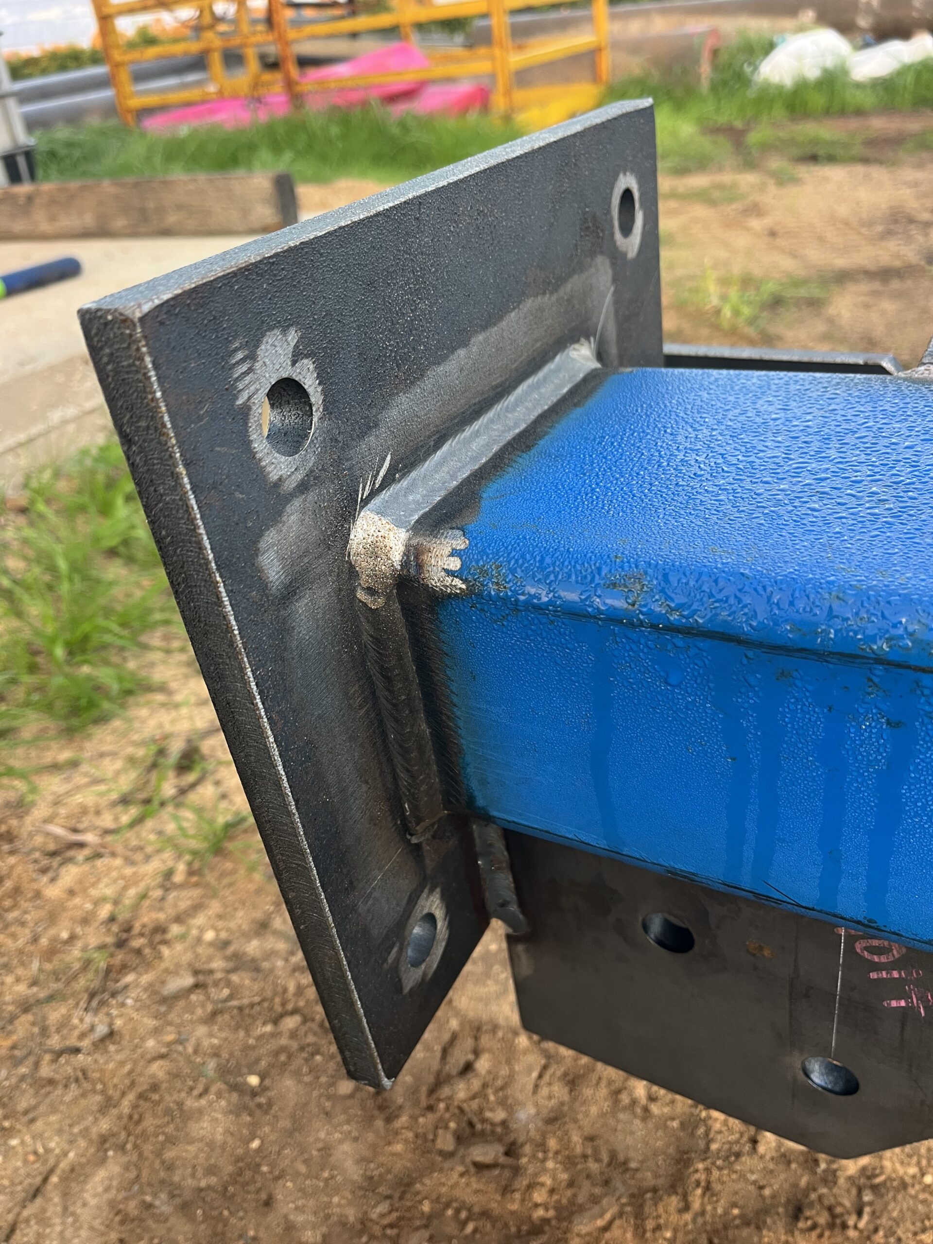 Structural steel fabrication