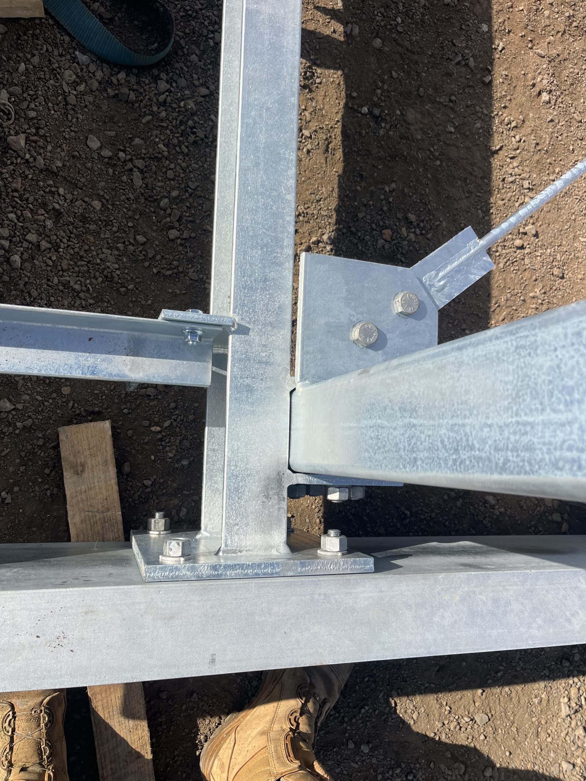 Structural steel fabrication