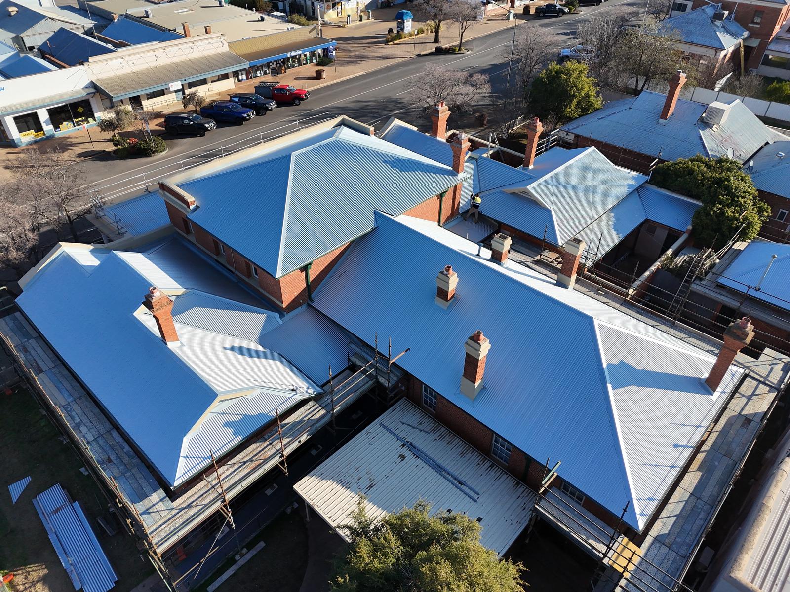 Heritage roofing project