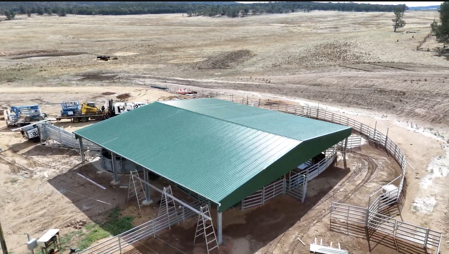 Custom steel shed project