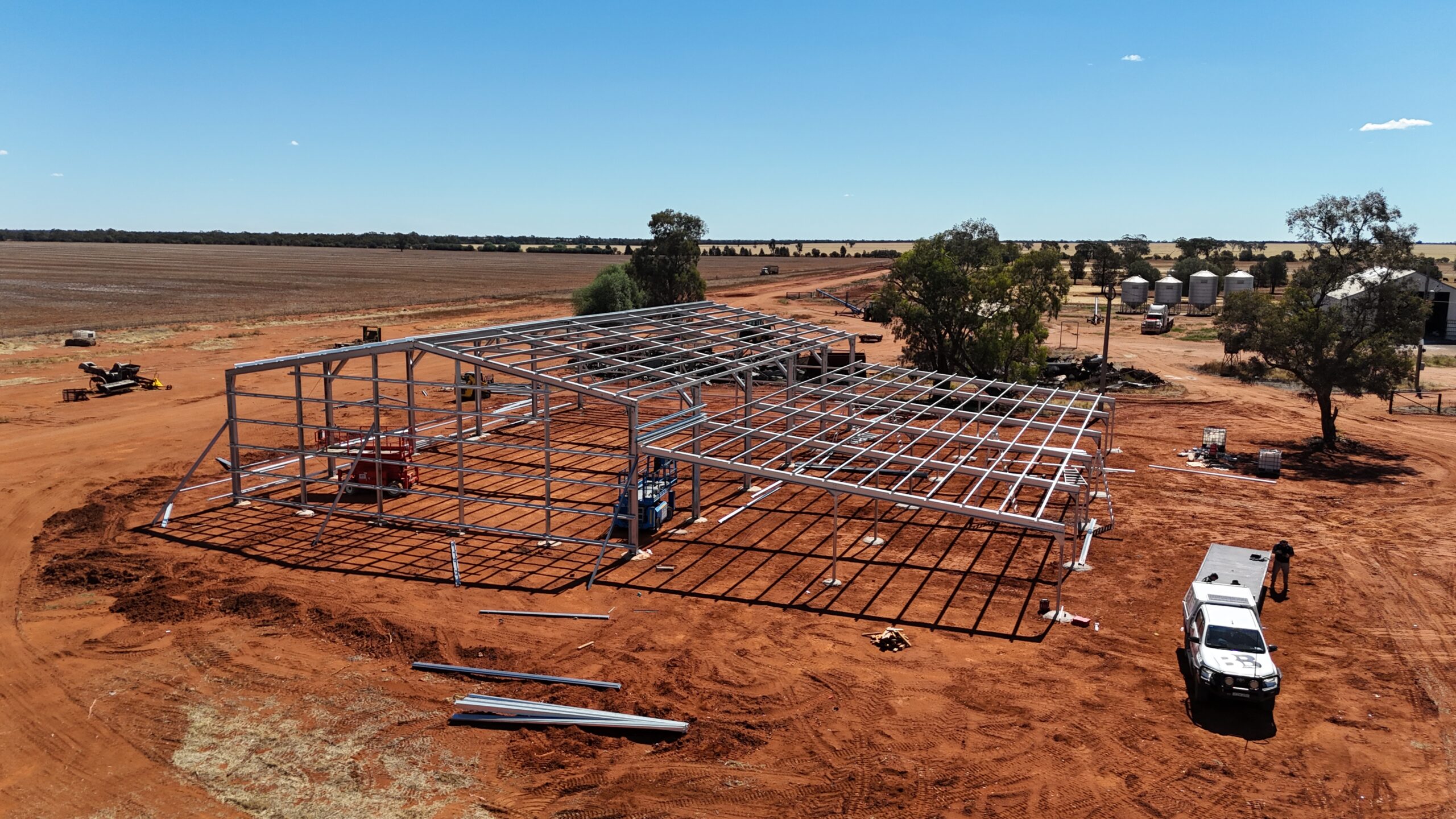 Standard steel shed solution
