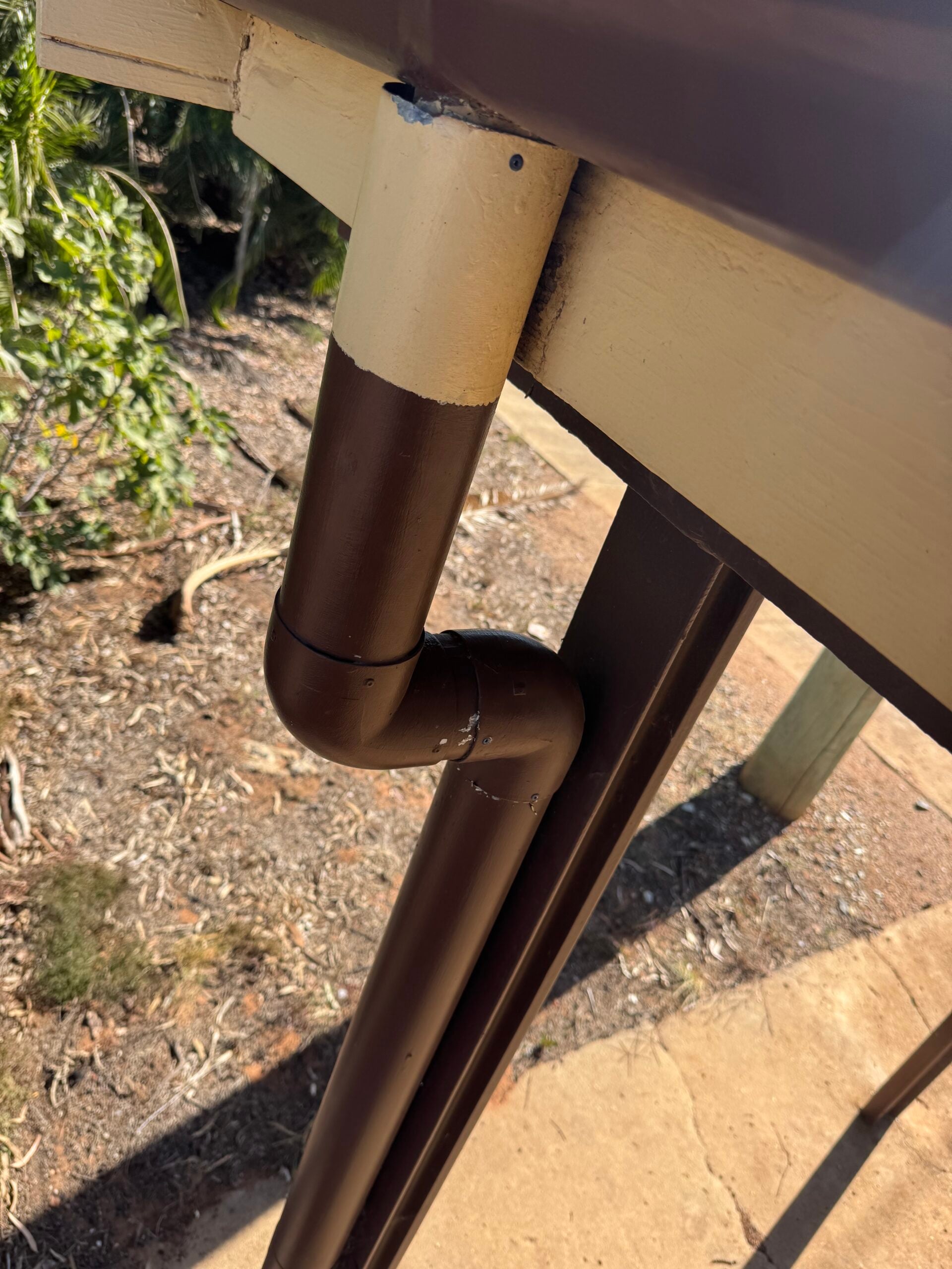 Gutter replacement and drainage works