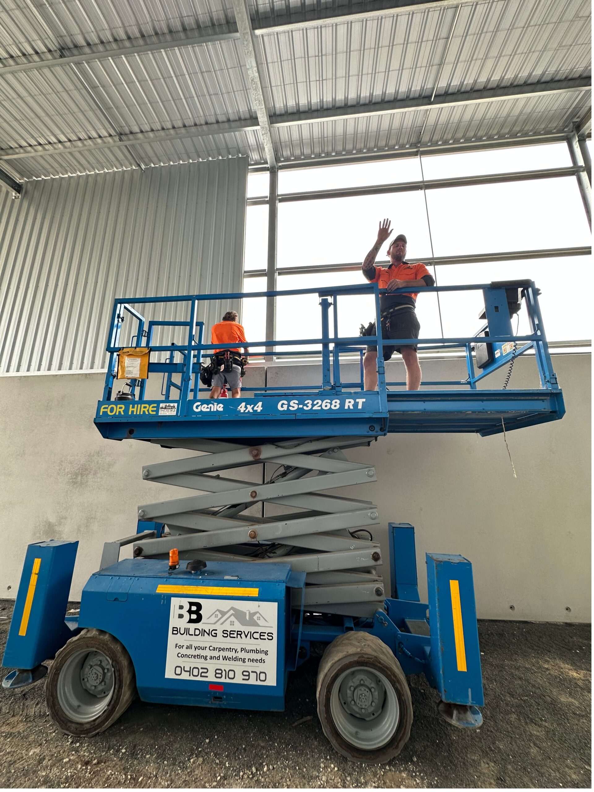 Completed BB Building Services project in regional NSW